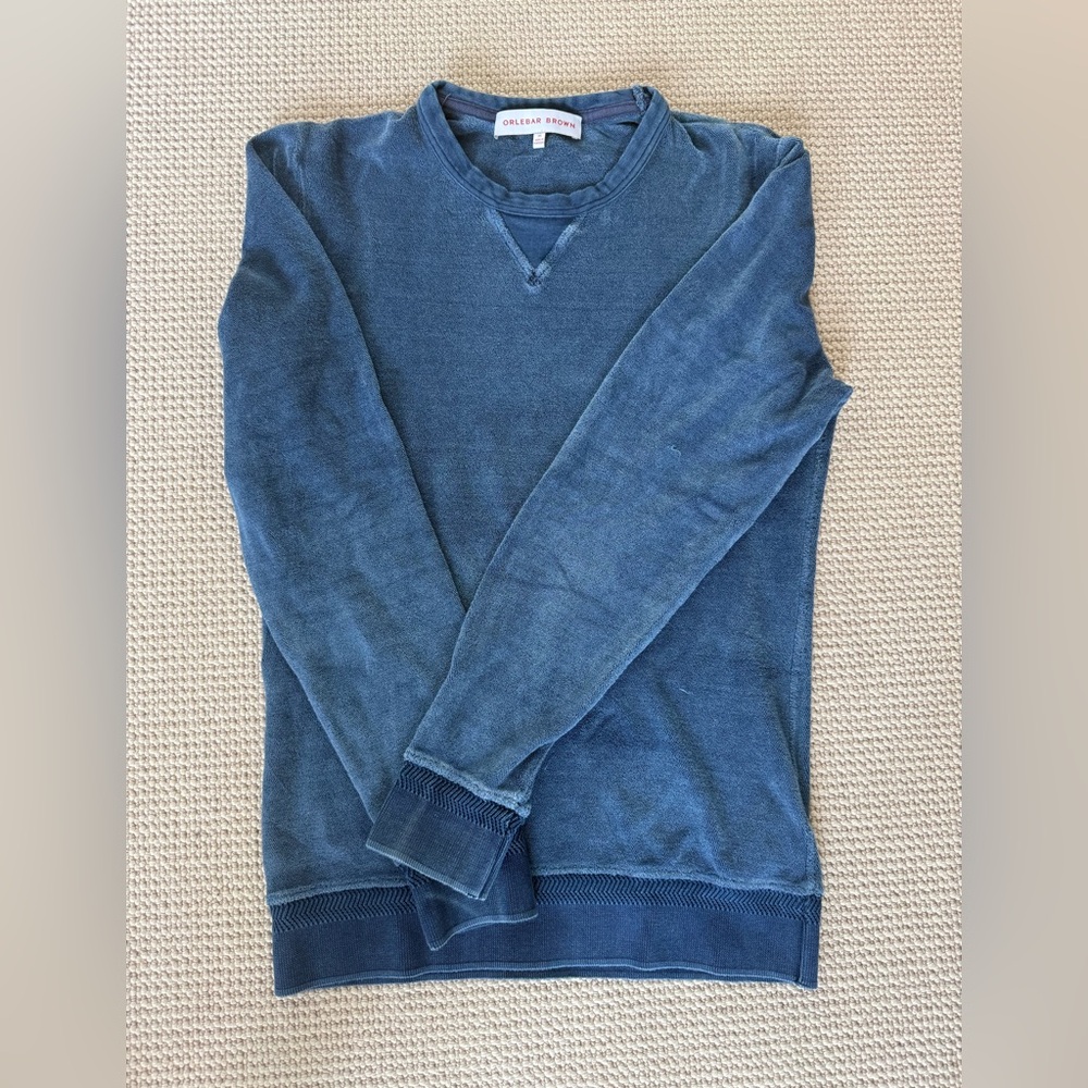 Orlebar Brown Indigo Crewneck Sweater